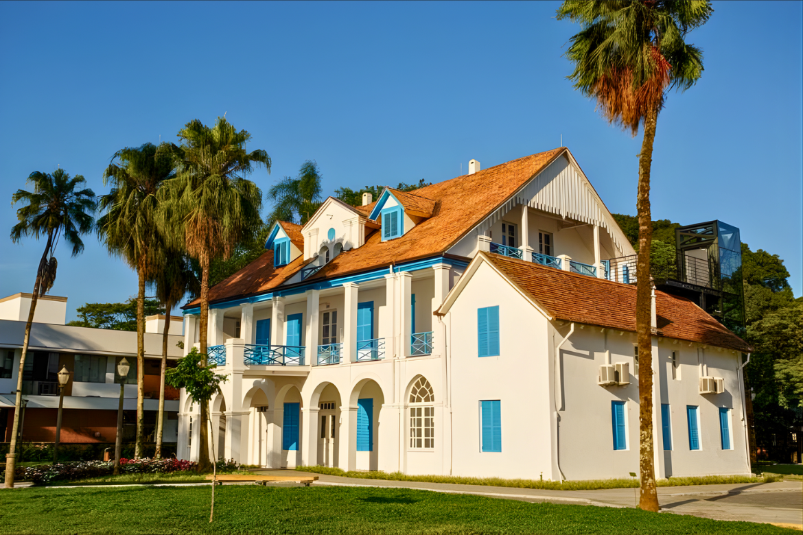 Museu Nacional de Imigração e Colonização na Rua das Palmeiras Joinville.