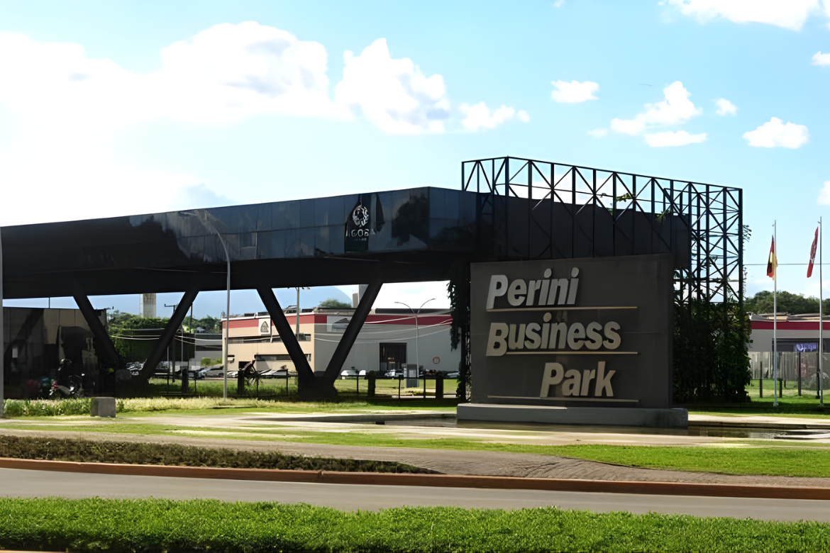 Polo industrial de Joinville, próximo ao Bairro Santo Antônio.